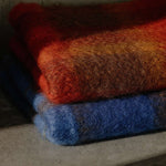 Flame Drumin Mohair Throw Blanket - Cushendale Woollen Mills