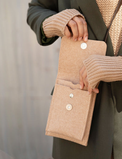 Jacob Felt Crossbody Bag - Cushendale Woollen Mills