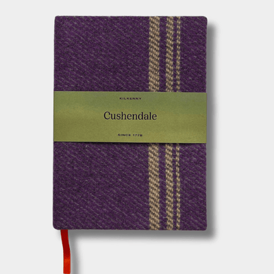 Mauve Wool Notebook - Cushendale Woollen Mills