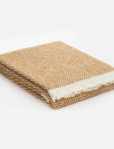 Autumn Kilkenny Irish Wool Throw Blanket - Cushendale Woollen Mills