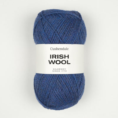 Cobalt Irish Wool DK Yarn - Cushendale Woollen Mills