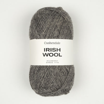 Mid Charcoal Irish Wool DK Yarn - Cushendale Woollen Mills