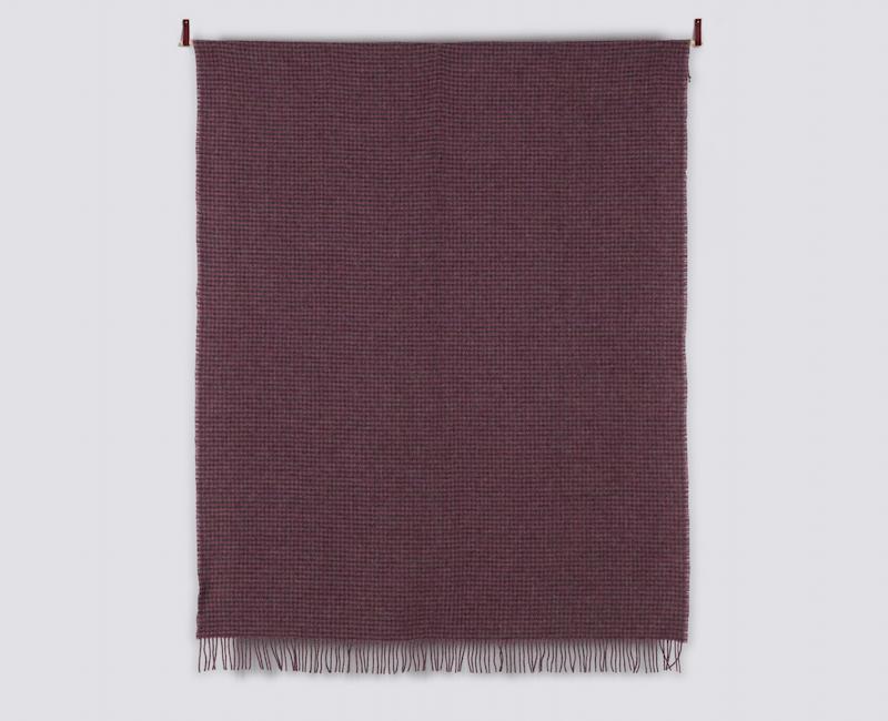 LIMITED EDITION - Pink Heather Irish Wool Throw Blanket - Cushendale Woollen Mills