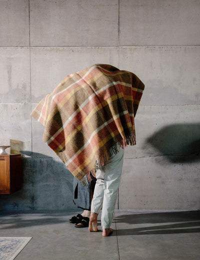 Capri Ullard Irish Wool Throw Blanket - Cushendale Woollen Mills