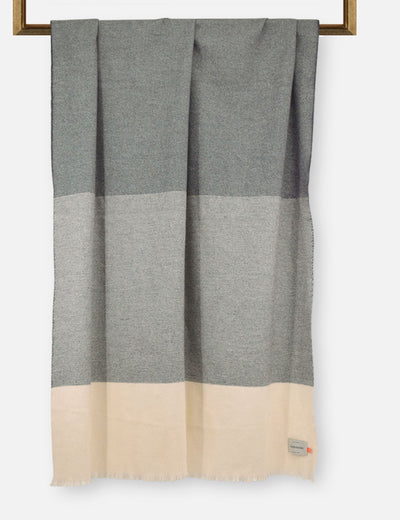 Moss Ballyogan Lambswool Throw Blanket - Cushendale Woollen Mills