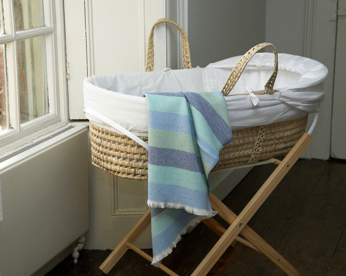 Blue Lambswool Baby Bundle - Cushendale Woollen Mills