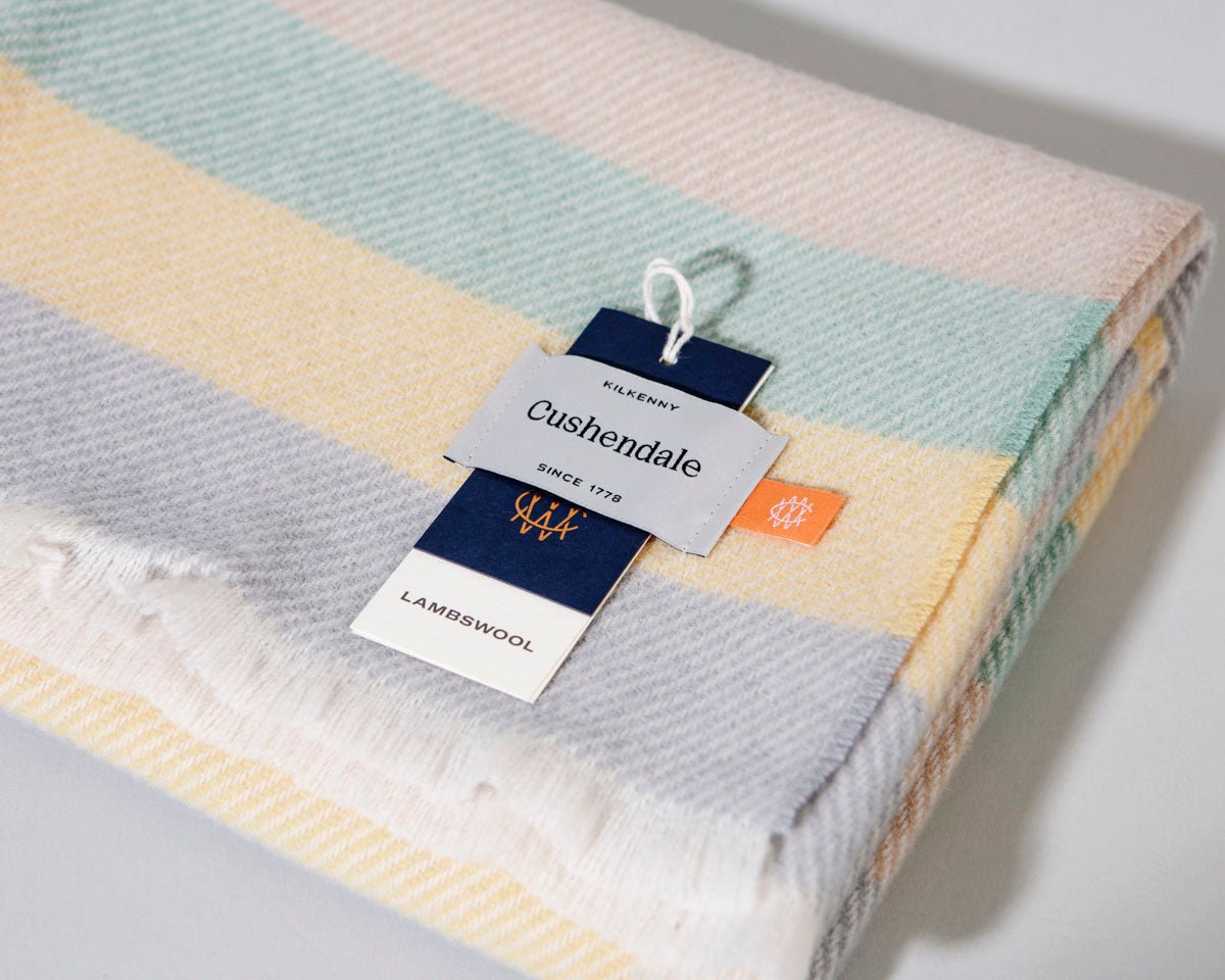 Lemon Girl Lambswool Baby Bundle - Cushendale Woollen Mills