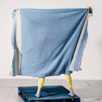 Sky Scadán Lambswool Throw Blanket - Cushendale Woollen Mills