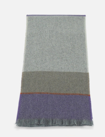 Mauve Bahana Lambswool Scarf - Cushendale Woollen Mills