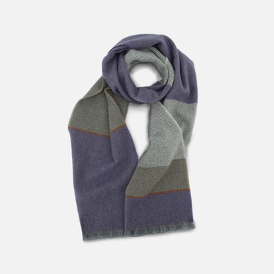 Mauve Bahana Lambswool Scarf - Cushendale Woollen Mills