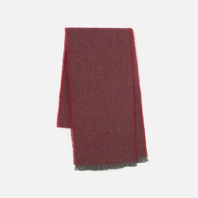 Wine Grange Lambswool Scarf - Cushendale Woollen Mills