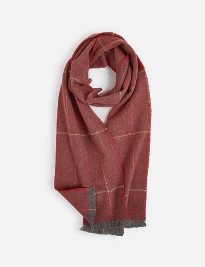 Tile Turra Merino Lambswool Scarf - Cushendale Woollen Mills