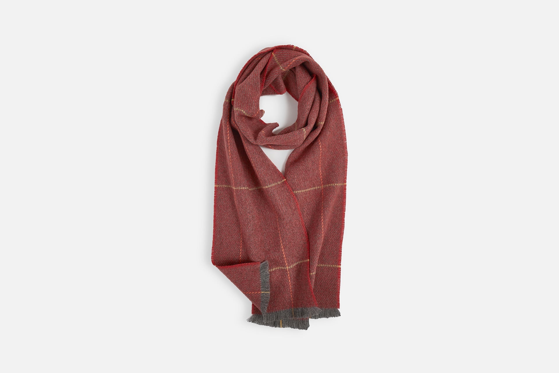 Tile Turra Merino Lambswool Scarf - Cushendale Woollen Mills