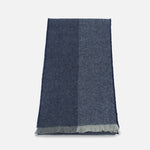 Navy Uisce Lambswool Scarf - Cushendale Woollen Mills