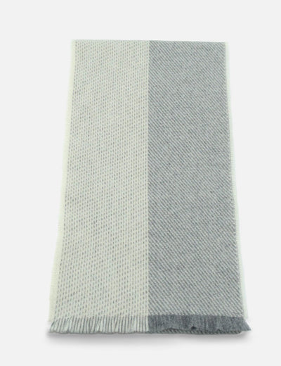 Silver Uisce Lambswool Scarf - Cushendale Woollen Mills
