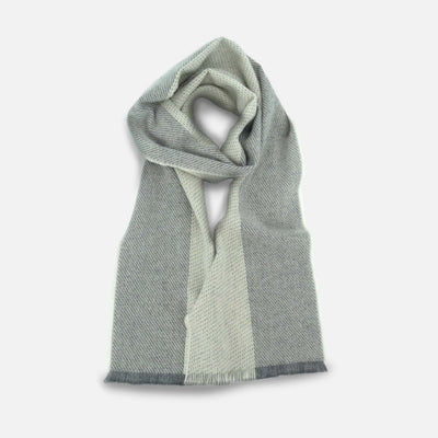 Silver Uisce Lambswool Scarf - Cushendale Woollen Mills
