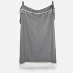 Graphite Duiske Lambswool Throw Blanket - Cushendale Woollen Mills