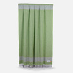 Lime Scadán Lambswool Throw Blanket - Cushendale Woollen Mills