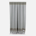 Silver Scadán Lambswool Throw Blanket - Cushendale Woollen Mills