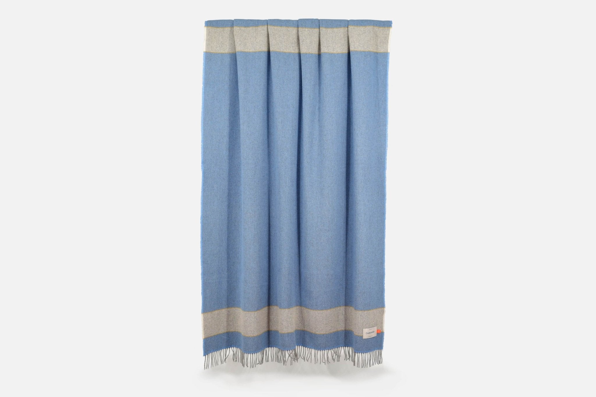 Sky Scadán Lambswool Throw Blanket - Cushendale Woollen Mills