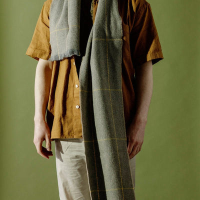 Loam Turra Merino Lambswool Scarf - Cushendale Woollen Mills