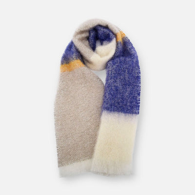 Gentian Silare Mohair XScarf - Cushendale Woollen Mills