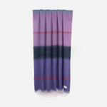 Aubergine Boher Mohair XThrow Blanket - Cushendale Woollen Mills