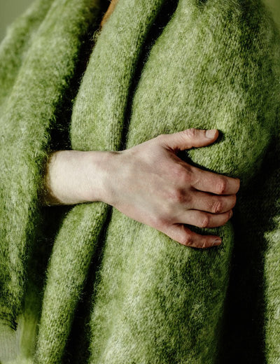Rowan Mooneen Mohair Throw Blanket - Cushendale Woollen Mills