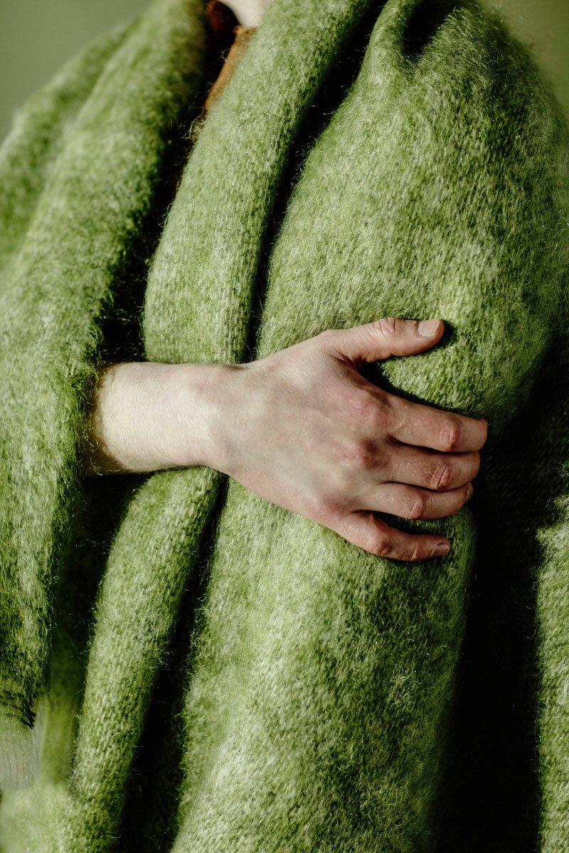 Rowan Mooneen Mohair Throw Blanket - Cushendale Woollen Mills