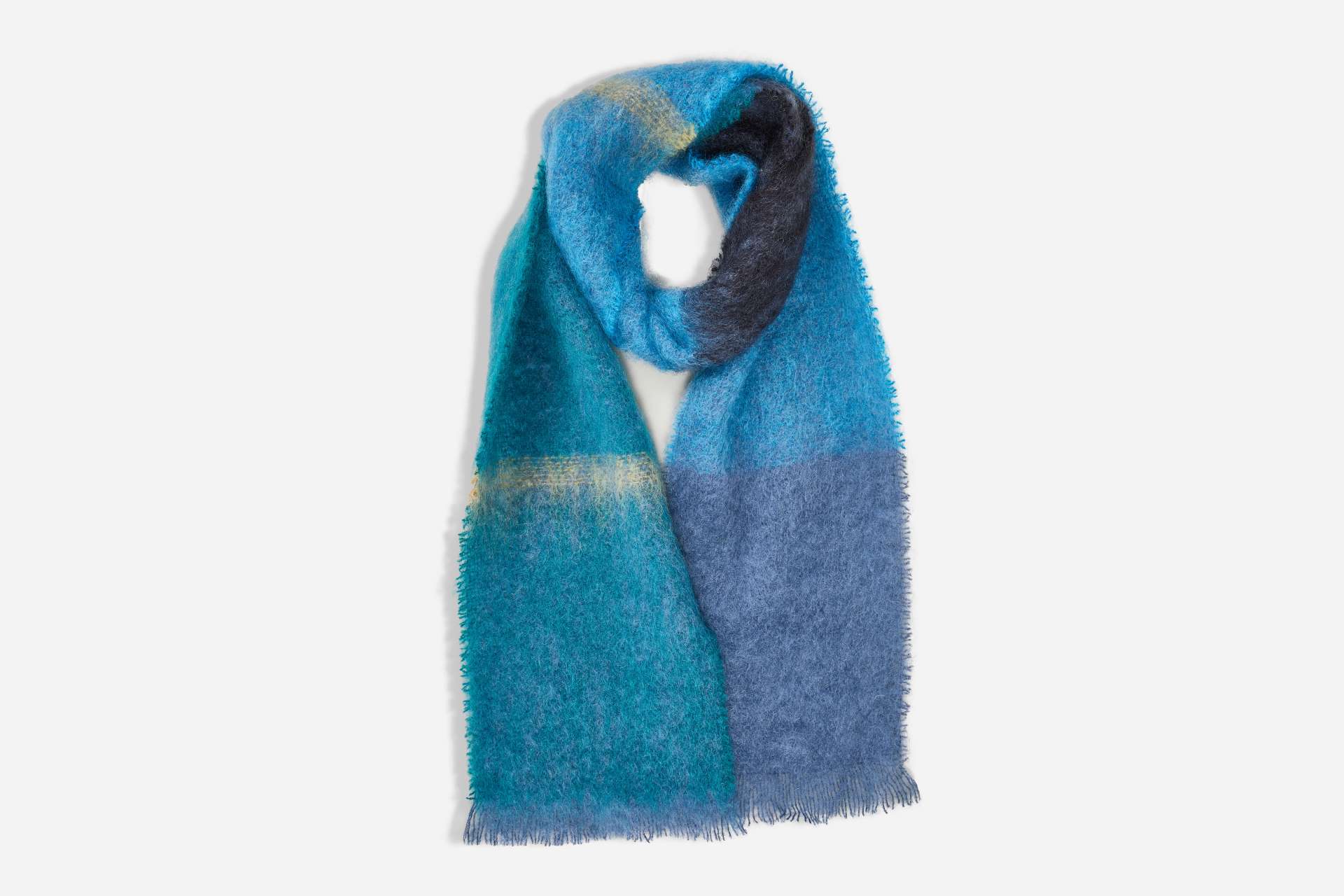 Bottle Boher Mohair XScarf - Cushendale Woollen Mills