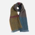 Ochre Boher Mohair XScarf - Cushendale Woollen Mills
