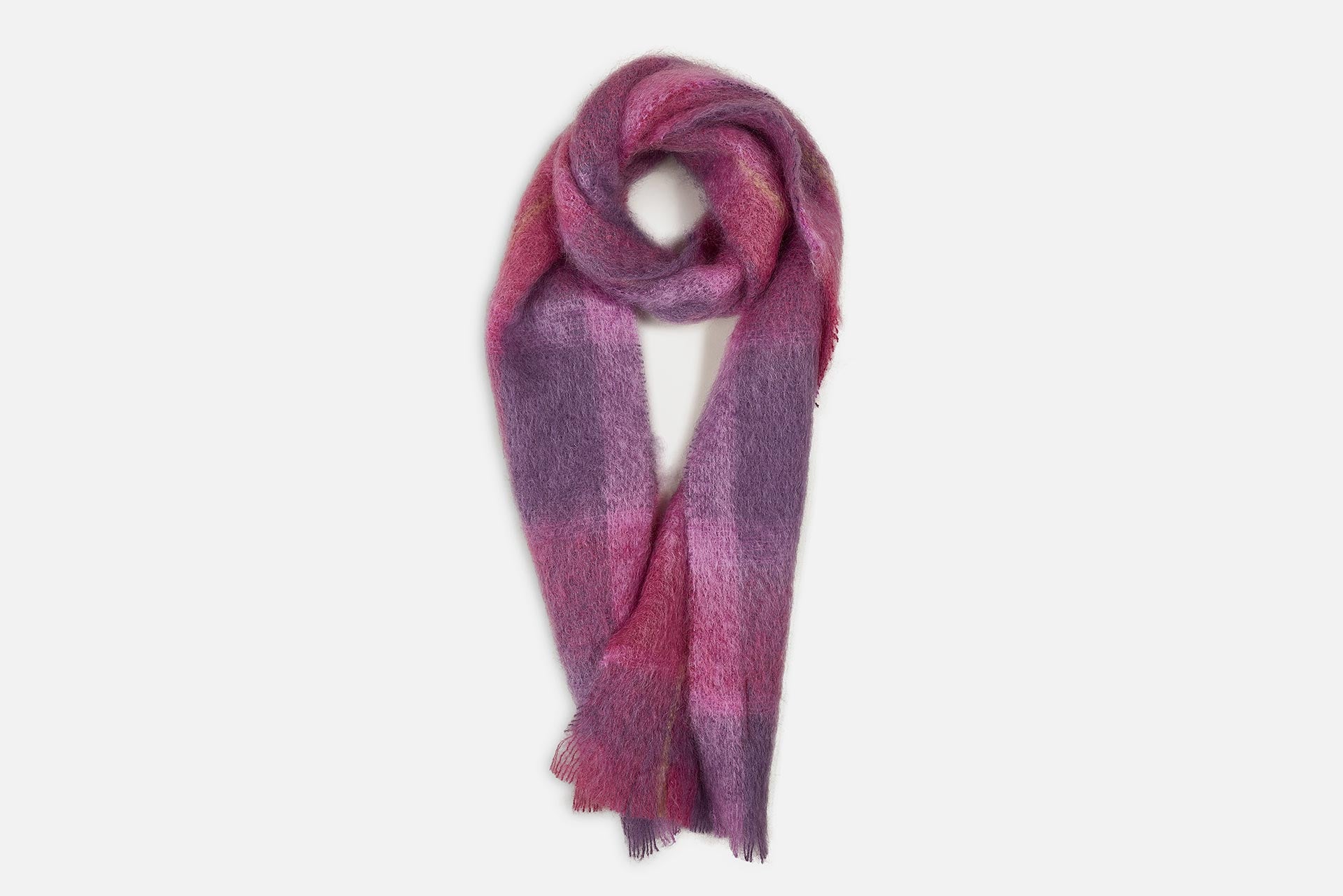 Berry Drumin Mohair Scarf - Cushendale Woollen Mills