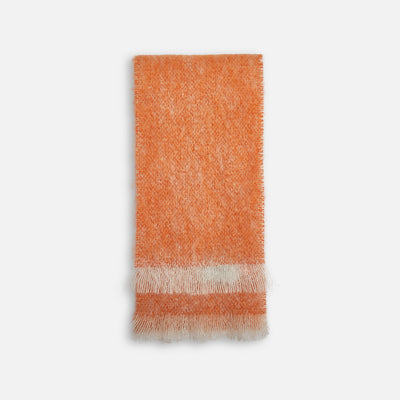 Tangerine Mooneen Mohair Scarf - Cushendale Woollen Mills