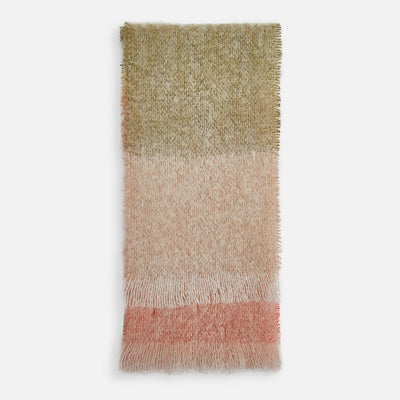 Olive Silare Mohair XScarf - Cushendale Woollen Mills