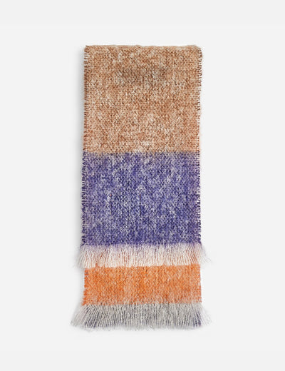Tangerine Silare Mohair XScarf - Cushendale Woollen Mills