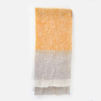 Ochre Silare Mohair XScarf - Cushendale Woollen Mills
