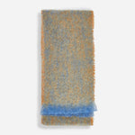 Ochre Clash Mohair Scarf - Cushendale Woollen Mills