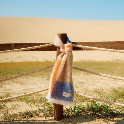 Tangerine Silare Mohair XScarf - Cushendale Woollen Mills