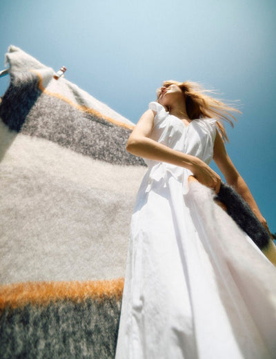 Night Silare Mohair XThrow Blanket - Cushendale Woollen Mills