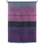 Aubergine Boher Mohair XThrow Blanket - Cushendale Woollen Mills