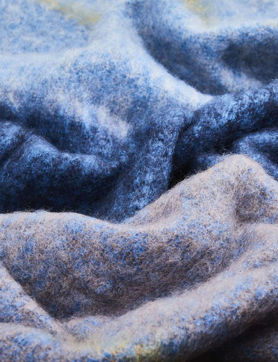 Cocoa Boher Mohair XThrow Blanket - Cushendale Woollen Mills