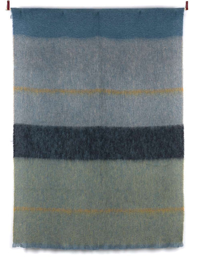 Olive Boher Mohair XThrow Blanket - Cushendale Woollen Mills