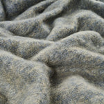 Olive Clash Mohair Throw Blanket - Cushendale Woollen Mills