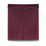Wine Clash Mohair Throw Blanket - Cushendale Woollen Mills