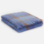 Bluebird Drumin Mohair Throw Blanket - Cushendale Woollen Mills