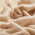 Fawn Mooneen Mohair Throw Blanket - Cushendale Woollen Mills