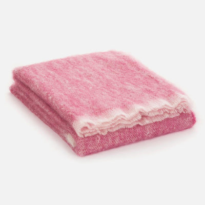 Foxglove Mooneen Mohair Throw Blanket - Cushendale Woollen Mills