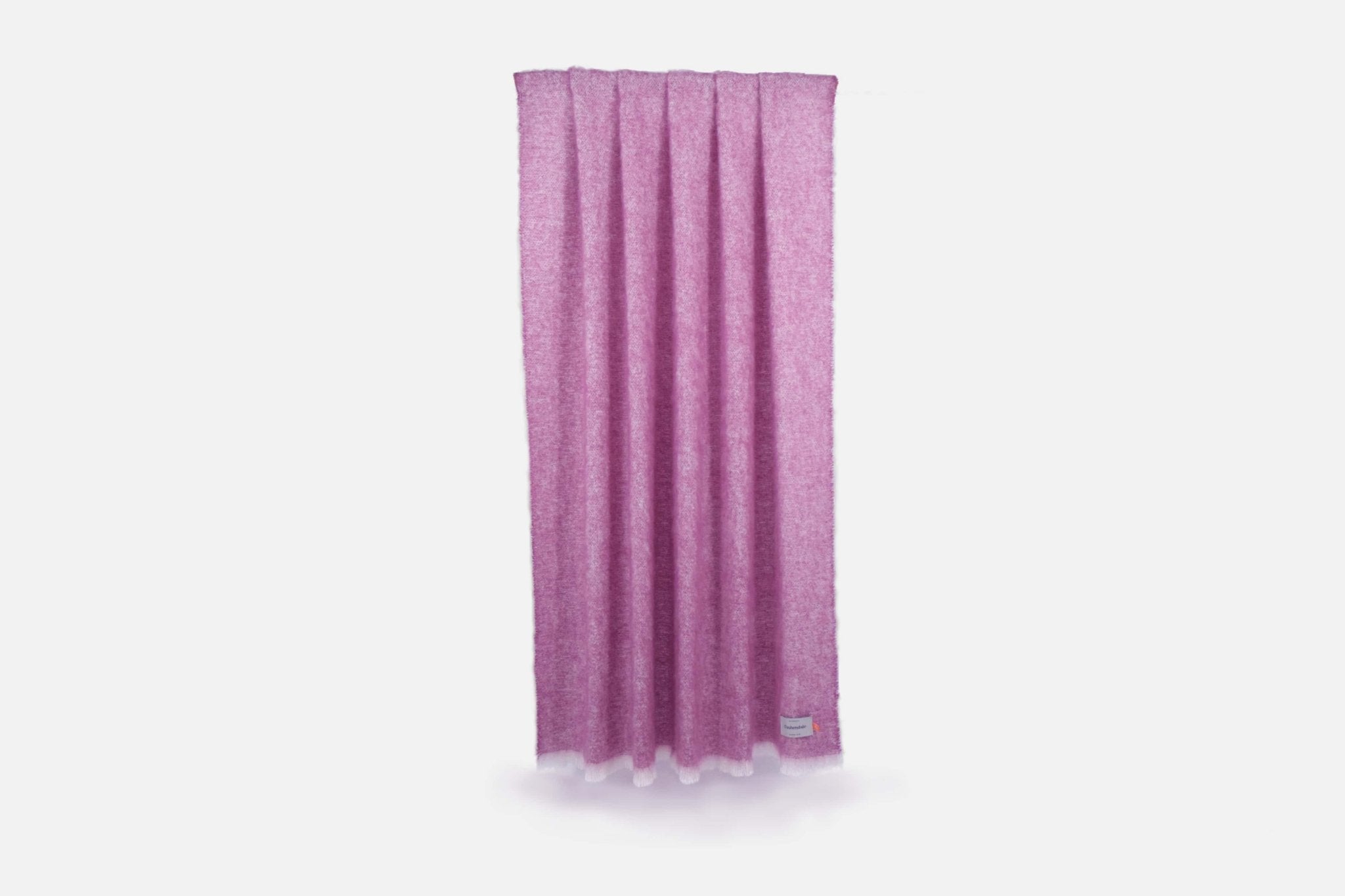 Foxglove Mooneen Mohair Throw Blanket - Cushendale Woollen Mills