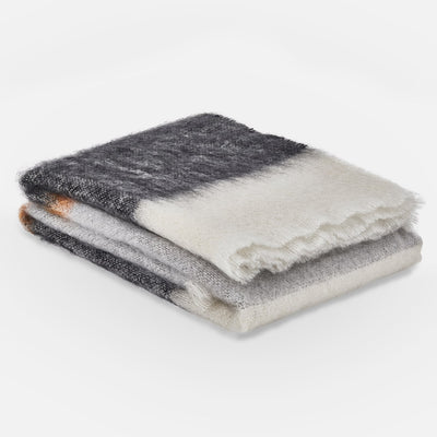 Night Silare Mohair XThrow Blanket - Cushendale Woollen Mills