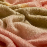 Olive Silare Mohair XThrow Blanket - Cushendale Woollen Mills